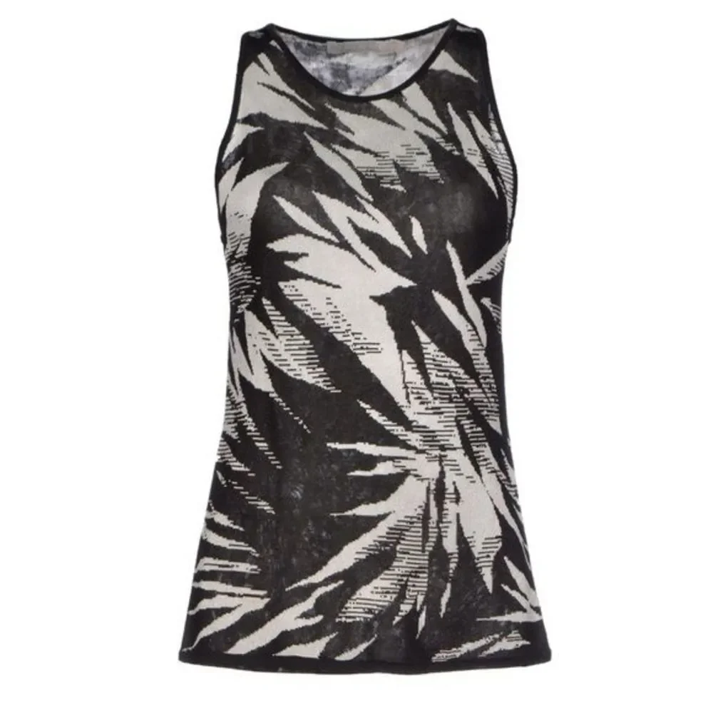 🎉HOST PICK🎉 Jason Wu Botanical Black Top Large Excellent Condition - Picture 2 of 4